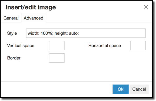 edit image popup